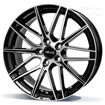 B34_SGVP Brock B34 17" zwart glanzend - front polijst (SGVP)