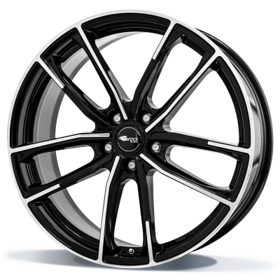 Brock B38 18" zwart glanzend - front polijst (SGVP)