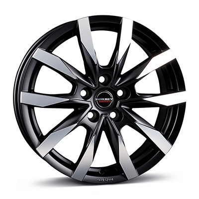 Borbet CW5 16" black polished matt