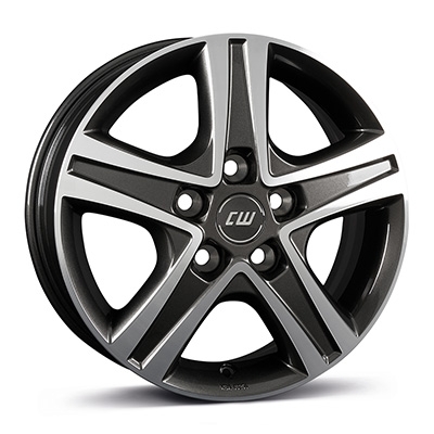 Borbet CWD 16" mistral anthracite glossy polished