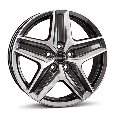 Borbet CWZ 18" mistral anthracite glossy polished