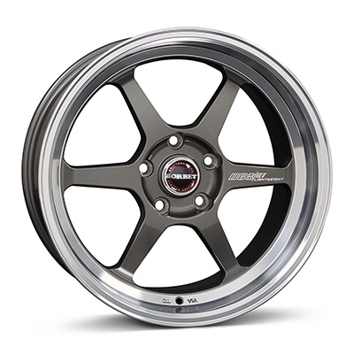 BORBET_DB8GT_graphite_rim_polished Borbet DB8GT 18" graphite rim polished