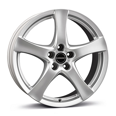 Borbet F 15" brilliant silver