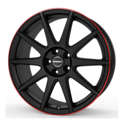 BORBET_GTX_black_matt_rim_red Borbet GTX 19" black matt rim red