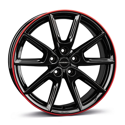 BORBET_LX18_black_glossy_rim_red Borbet LX18 18" black glossy rim red