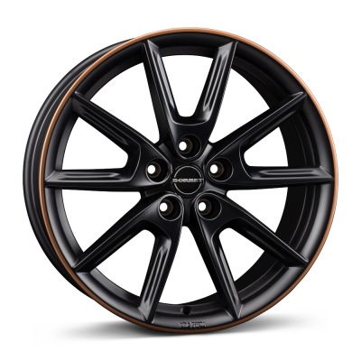 BORBET_LX18_black_matt_rim_copper Borbet LX18 18" black matt rim copper