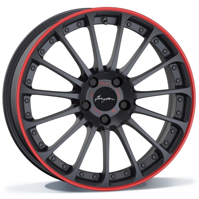 Breyton Magic CW 18" Matt Grey with Red Anodized Lip (MG_R)