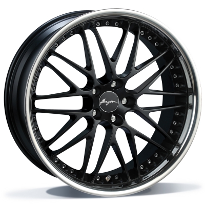 BREYTON_SPIRIT_MBSSL Breyton Spirit II 23" Matt Black with Stainless Steel Lip (MBSSL)