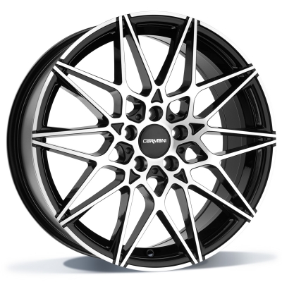 Carmani_CA18_Knut_black-polish Carmani CA18 Knut 18" black polish