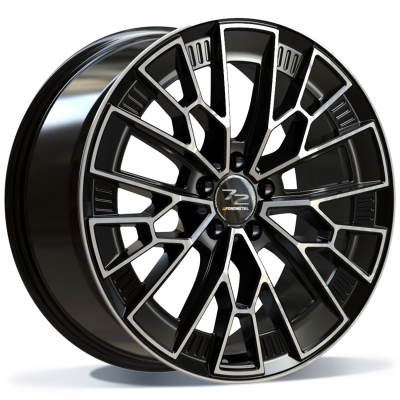 Fondmetal 1972 (8300) 21" GLOSSY BLACK MACHINED