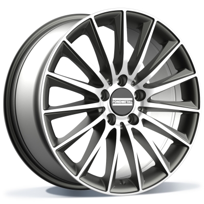 Fondmetal_AIDON_FMI04_MAL_GLOSSY_TITANIUM_MACHINED Fondmetal AIDON (FMI04 MAL) 19" GLOSSY TITANIUM MACHINED