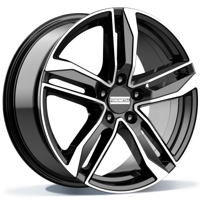 Fondmetal_HEXIS_FMI01_GLOSSY_BLACK_MACHINED Fondmetal HEXIS (FMI01) 18" GLOSSY BLACK MACHINED