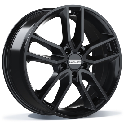 Fondmetal_KOROS_FMI06_GLOSSY_BLACK Fondmetal KOROS (FMI06) 17" GLOSSY BLACK