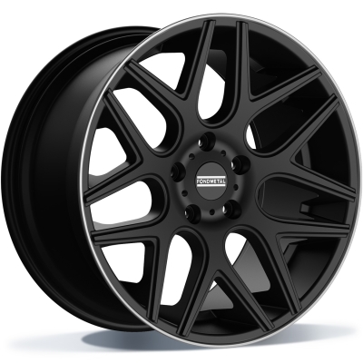 Fondmetal MOROS (STC-MS) 20" MATT BLACK MACHINED LIP