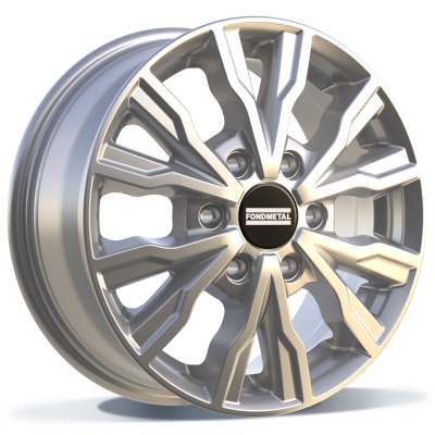 Fondmetal_PRO2_8600_GLOSSY_SILVER Fondmetal PRO2 (8600) 16" GLOSSY SILVER