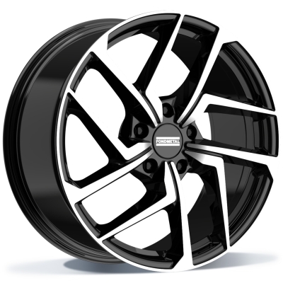 Fondmetal_TAARA_FMI16_GLOSSY_BLACK_MACHINED Fondmetal TAARA (FMI16) 21" GLOSSY BLACK MACHINED