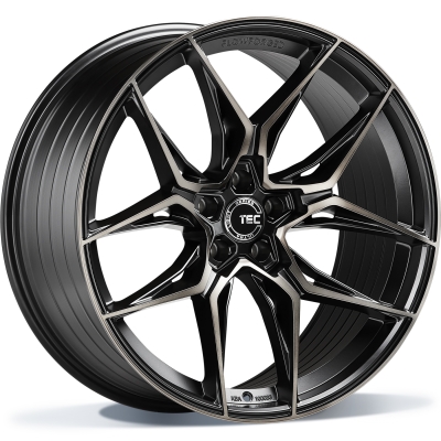 TEC GT9 20" Black matt front polished - shadow Edition
