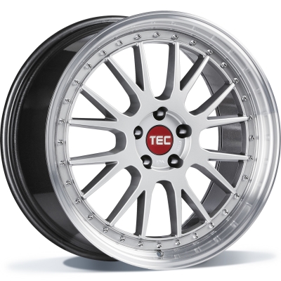 TEC GT EVO 18" silver polished lip