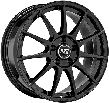 O.Z.RACING MSW85 16" Zwart Glans