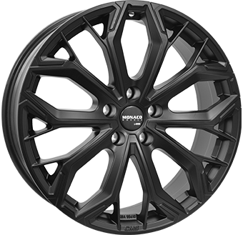MONACO WHEELS GPC17 19" Mat Zwart