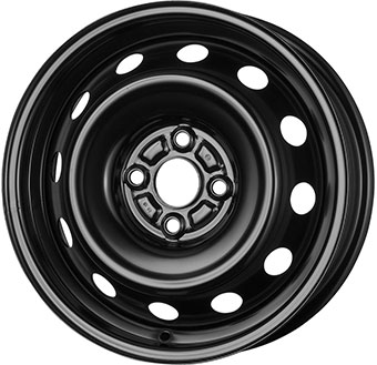 15291 MW STEEL STAAL 15" Zwart