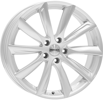 MONACO WHEELS GP6 19" Zilver