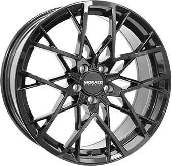 MONACO WHEELS GP9 19" Zwart Glans
