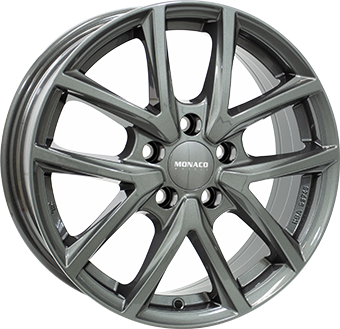 1586 MONACO WHEELS 2 CL2 16" Antraciet Donker