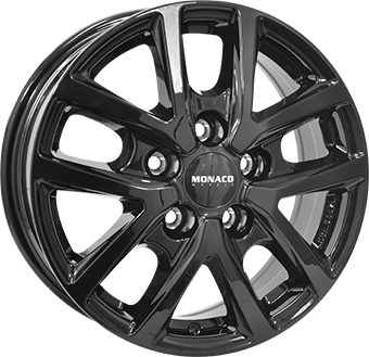 1588 MONACO WHEELS CL2T 16" Zwart Glans