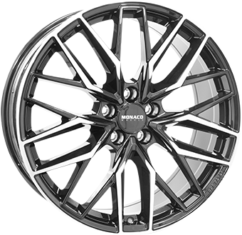 1594 MONACO WHEELS GPX 21" Zwart Glans / Gepolijst