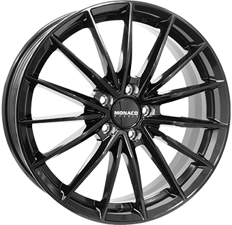 MONACO WHEELS GP14 18" Zwart Glans