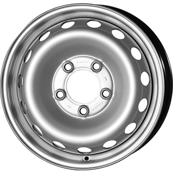 16147 MW STEEL STAAL 16" Zilver