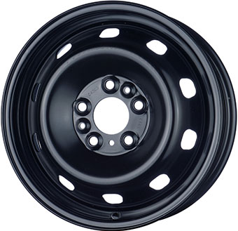 16208 MW STEEL STAAL 16" Zwart