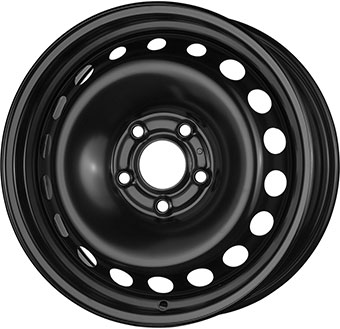 16222 MW STEEL STAAL 16" Zwart