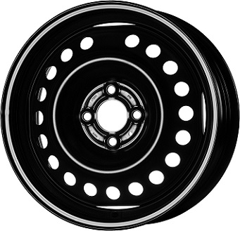 16245 MW STEEL STAAL 16" Zwart