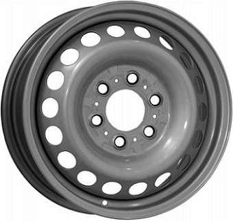 16268 MW STEEL STAAL 16" Zilver