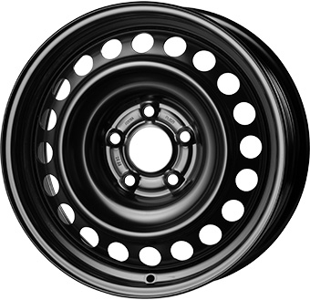 16284 MW STEEL STAAL 16" Zwart