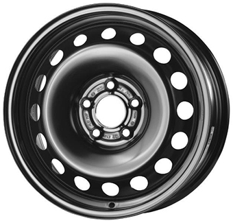 16286 MW STEEL STAAL 16" Zwart