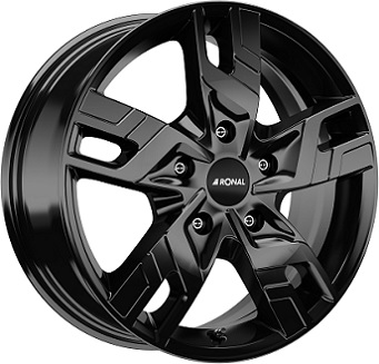 RONAL R64 17" Zwart Glans