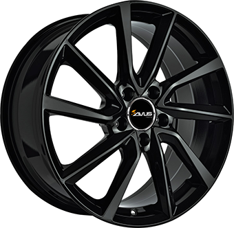 1809 AVUS VELGEN AC-518 19" Zwart Glans