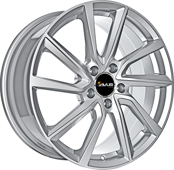 AVUS VELGEN AC-518 17" Hyper Zilver