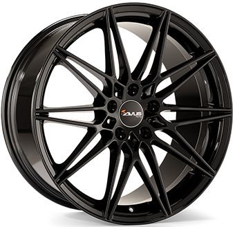 1851 AVUS VELGEN AC-MB5 19" Zwart Glans