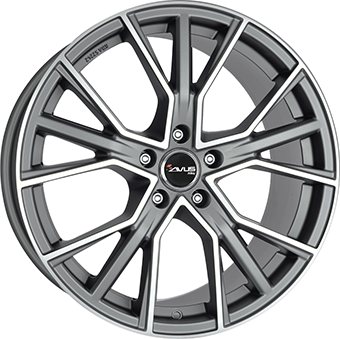 AVUS VELGEN AF18 18" Antraciet Mat / Gepolijst