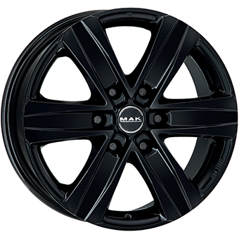 2149 MAK STONE 6 18" Zwart Glans