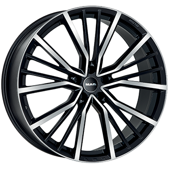 MAK UNION 21" Zwart Glans / Gepolijst