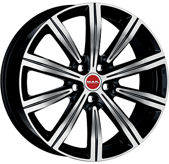 2200 MAK BIRMINGHAM 20" Zwart Glans / Gepolijst