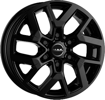 2278 MAK GRAVEL 19" Zwart Glans
