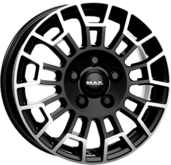 2288 MAK NOMAD 17" Zwart Glans / Gepolijst