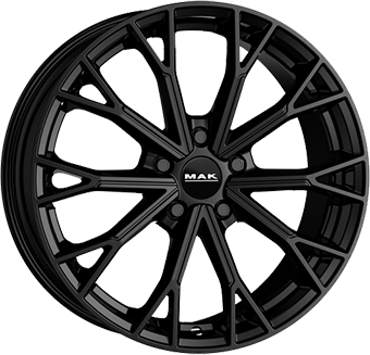2293 MAK ASPHALT 19" Zwart Glans