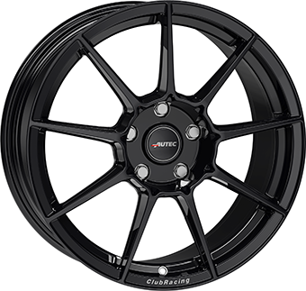 2708 AUTEC CLUB RACING 17" Zwart Glans